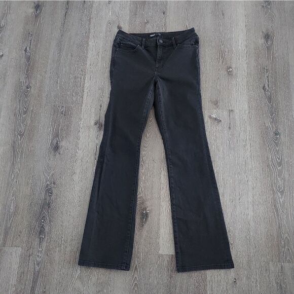 Simply Vera Vera Wang Boot Cut High Rise Jeans Black Size 8 - Picture 1 of 8